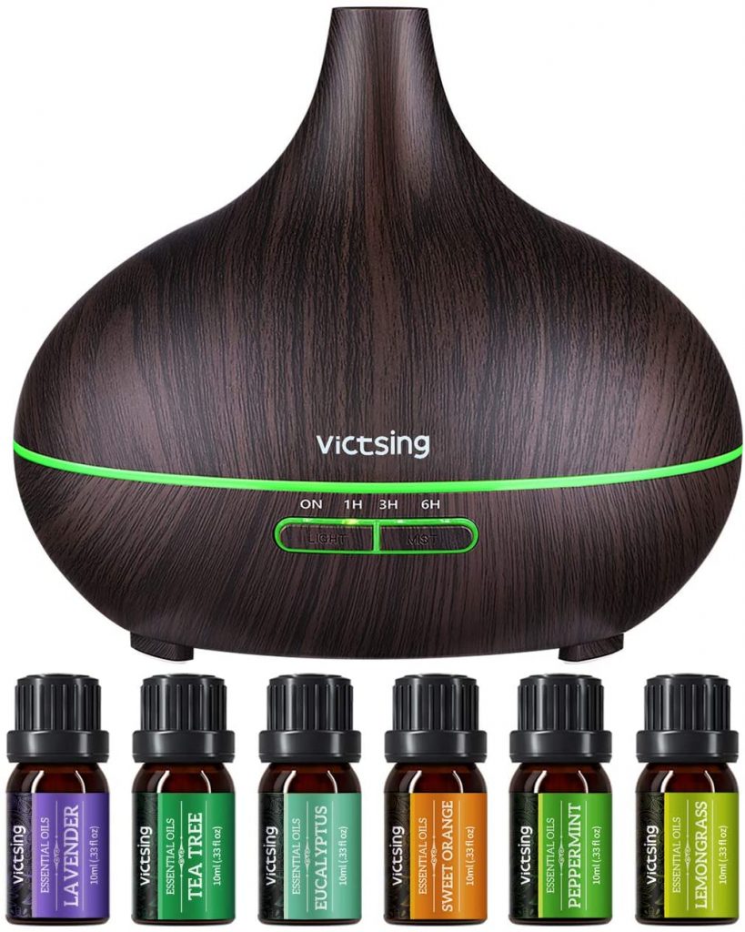 Ultrasonic Aromatherapy Essential Oil Diffuser for stress relief