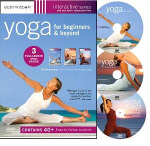Yoga for Beginners CD cover for yoga meditation